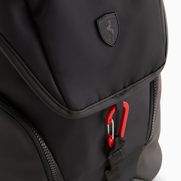 Scuderia Ferrari Style Women's Motorsport Backpack, PUMA Black, extralarge-IND