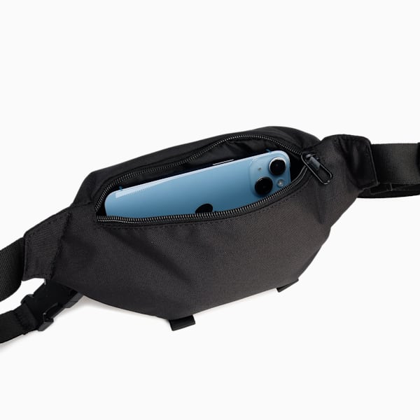 ユニセックス プーマ デック ウェストバッグ 0.35L, Puma Black, extralarge-JPN