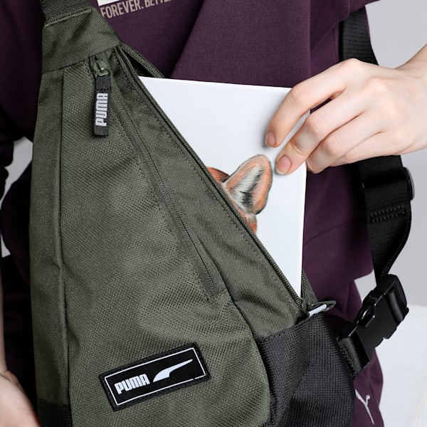 ユニセックス プーマ デック スリングバッグ, Dark Olive, extralarge-JPN