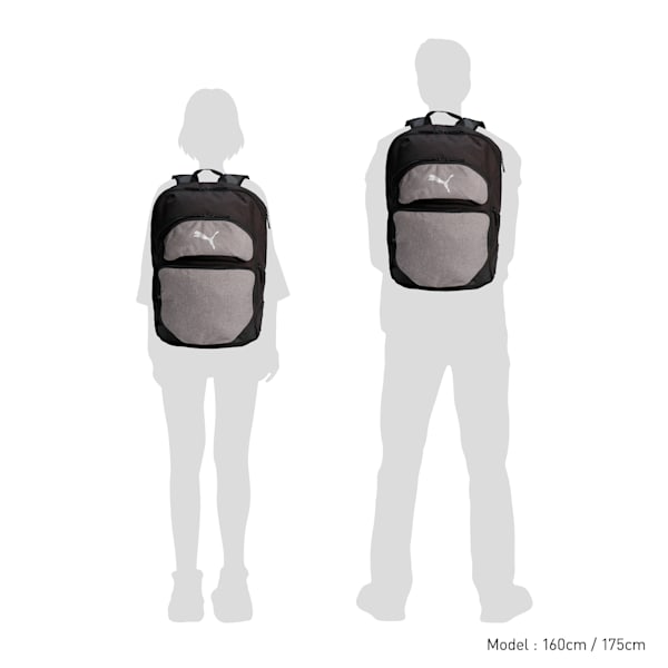 ユニセックス サッカー チームファイナル バックパック 45L, Puma Black-Medium Gray Heather, extralarge-JPN