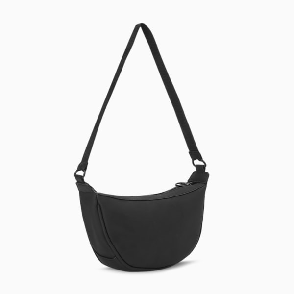 PUMA Women's Premium Mini Hobo, PUMA Black, extralarge-IND