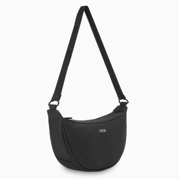 PUMA Women's Premium Mini Hobo, PUMA Black, extralarge-IND