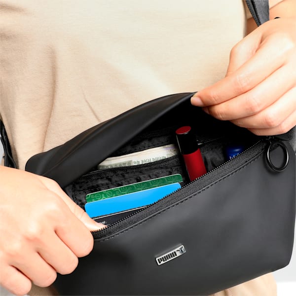 Women's Waist Bag, PUMA Black, extralarge-IND