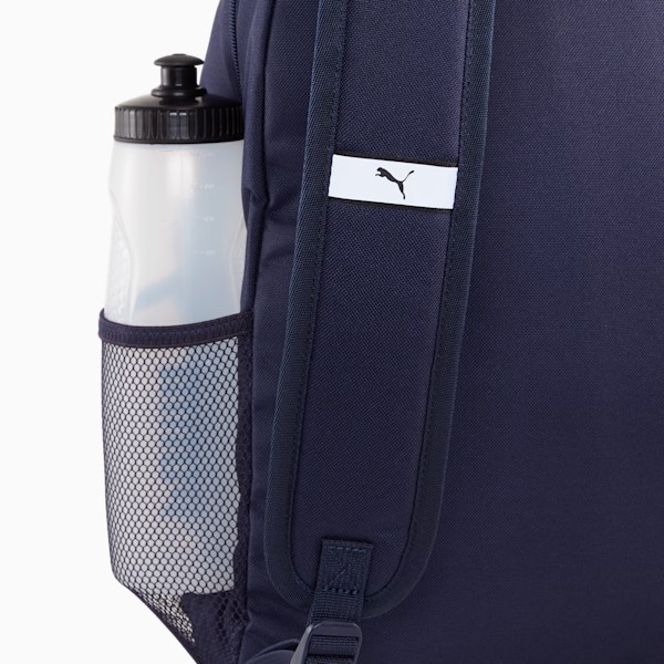 Manchester City ftblESSENTIALS Backpack, PUMA Navy-Team Light Blue, extralarge