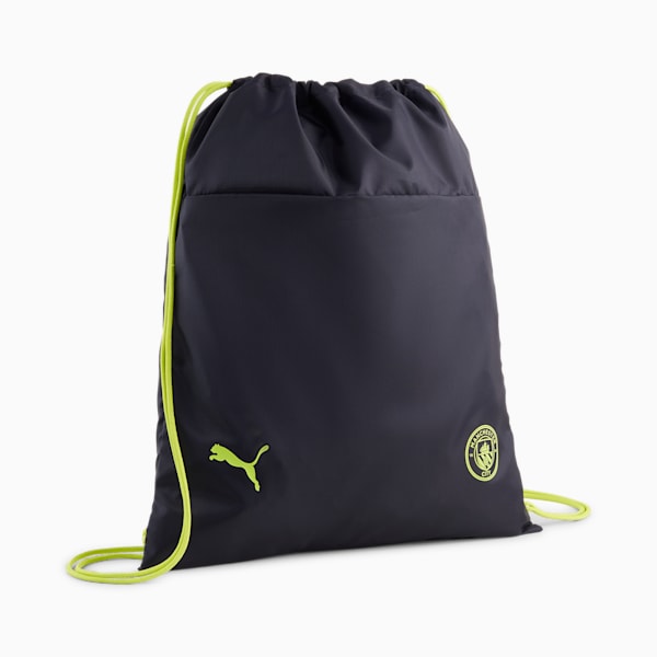 ユニセックス マンチェスター シティFC ESS ジムサック 16L, New Navy-Yellow Glow, extralarge-JPN