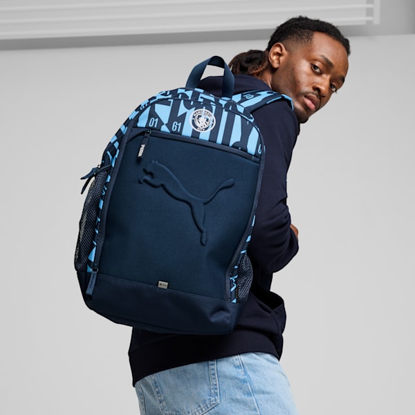 Manchester City ftblCULTURE+ Backpack II, Club Navy-Team Light Blue, extralarge