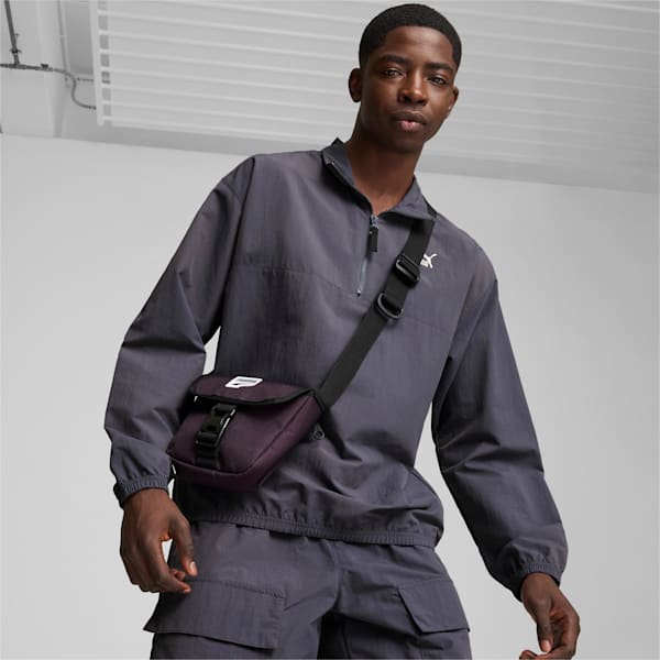 ユニセックス DOWNTOWN ミニ MESSENGER ウェストバッグ, Midnight Plum, extralarge-JPN