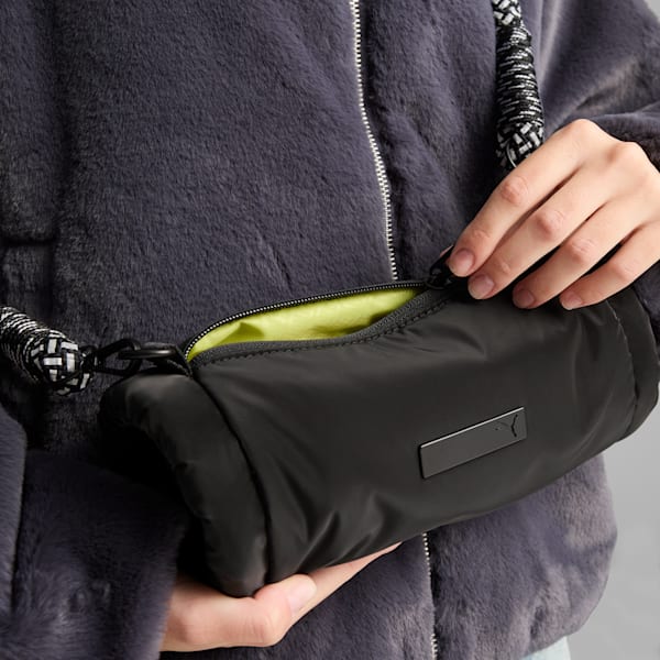 Bolso LUXE para mujer, PUMA Black, extralarge