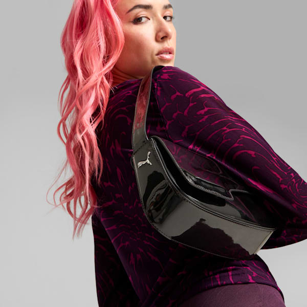Statement Hobo Bag, PUMA Black, extralarge