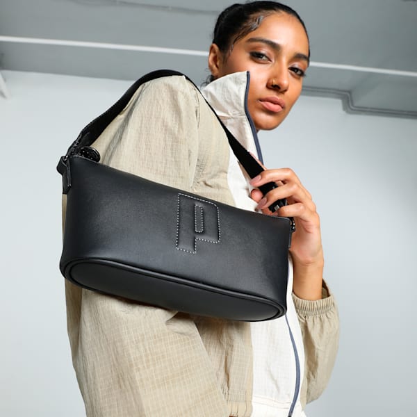 Sense Women's Shoulder Bag, PUMA Black, extralarge-IND