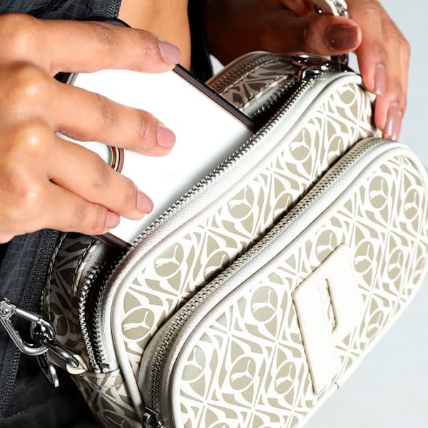 Sense Medium Women's Cross-Body Bag, Alpine Snow-AOP, extralarge-IND