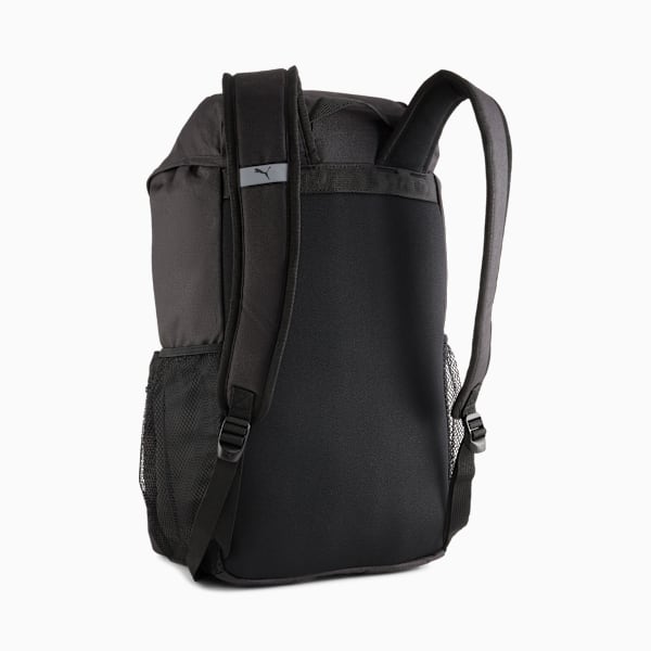 PUMA PHASE 25L Hooded Backpack, PUMA Black, extralarge