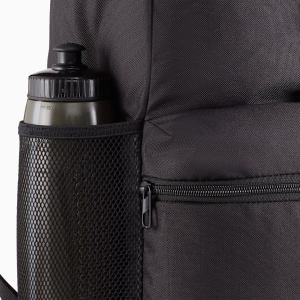 PUMA PHASE 25L Hooded Backpack, PUMA Black, extralarge
