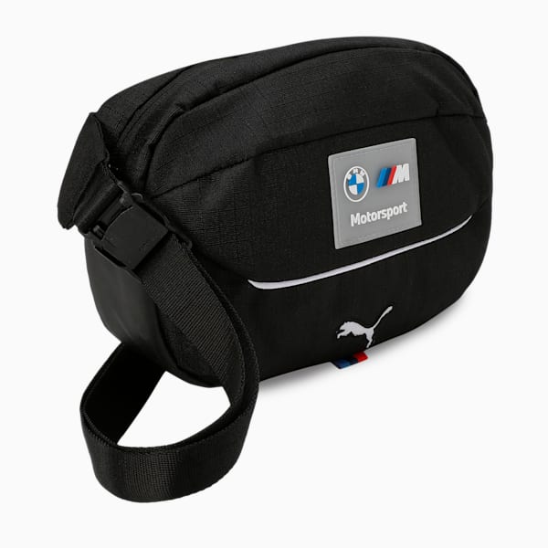 BMW M Motorsport Waist Bag, PUMA Black, extralarge-IND