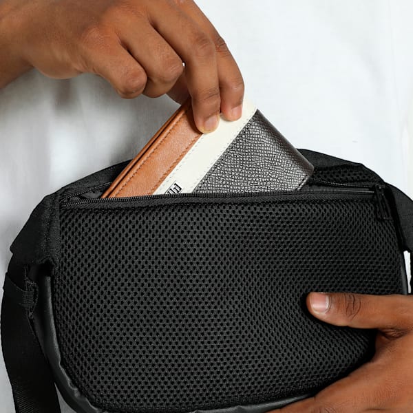 BMW M Motorsport Waist Bag, PUMA Black, extralarge-IND