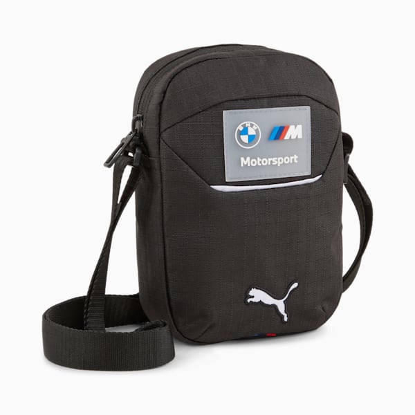 BMW M Motorsport Small Portable Bag, PUMA Black, extralarge