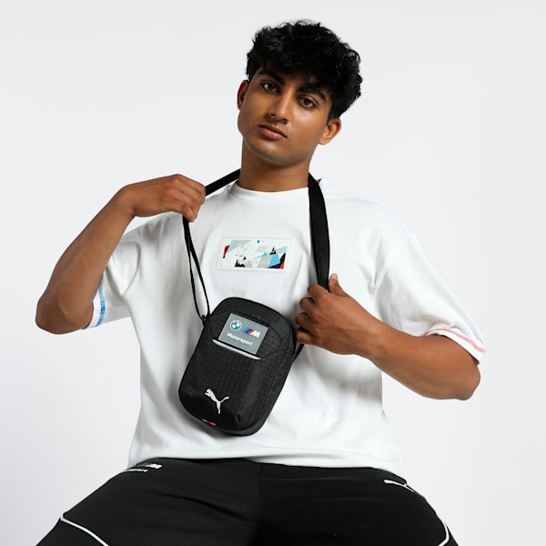 BMW M Motorsport Small Portable Bag, PUMA Black, extralarge-IND