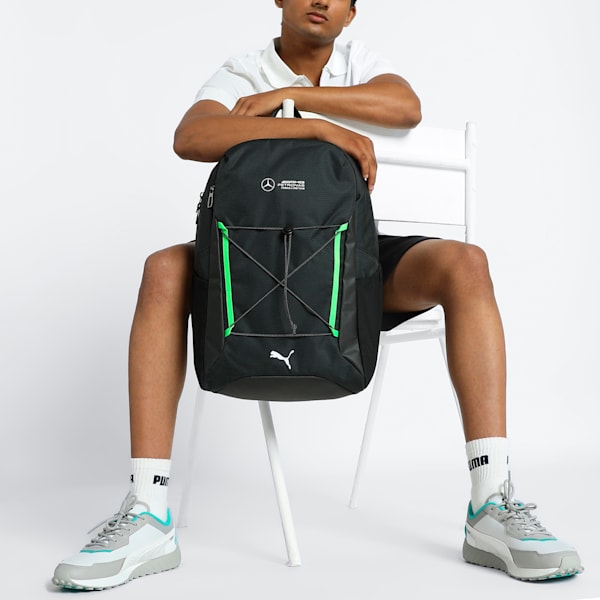 Mercedes-AMG Petronas F1® Motorsport Backpack, PUMA Black, extralarge-IND