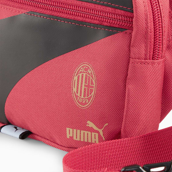 AC Milan ftblCULTURE+ Waist Bag, Club Red-PUMA Black, extralarge-GBR