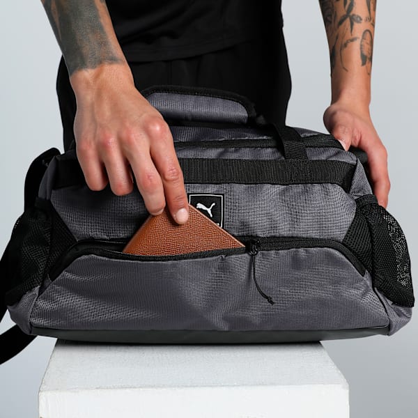 Training Small 19L Sports Bag, Galactic Gray, extralarge-IND