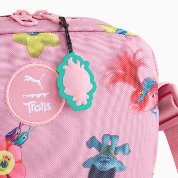 PUMA x TROLLS Youth Crossbody Bag, Mauved Out-AOP, extralarge-IND
