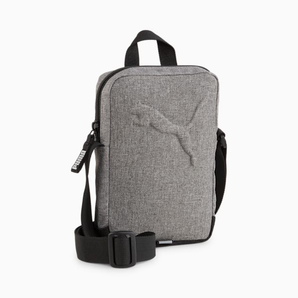 ユニセックス プーマ バズ ポータブルバッグ 0.8L, Medium Gray Heather, extralarge-JPN