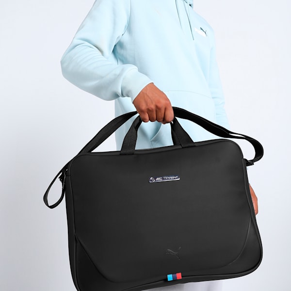 BMW MMS Reporter Bag, PUMA Black, extralarge-IND