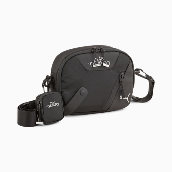 ユニセックス PUMA x MAS TIEMPO クロスボディーバッグ, PUMA Black, extralarge-JPN