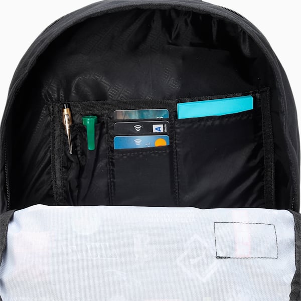 Graphic Unisex Backpack, PUMA Black-AOP graphic, extralarge-IND