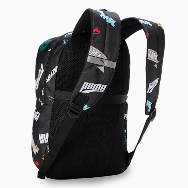 PUMA Bolt Unisex Backpack, PUMA Black-AOP, extralarge-IND