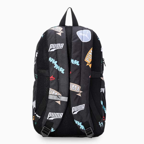 PUMA Bolt Unisex Backpack, PUMA Black-AOP, extralarge-IND