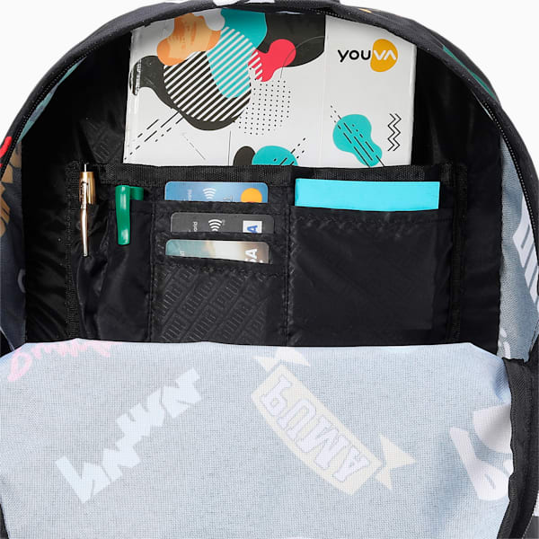 Bolt Backpack, PUMA Black-AOP, extralarge-IND