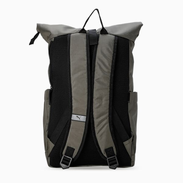 Rolltop Backpack, Dark Olive, extralarge-IND