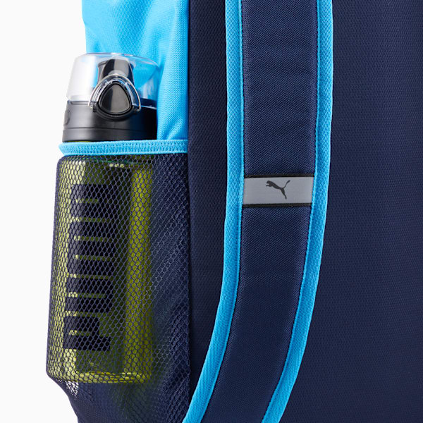 Olympique de Marseille ftblARCHIVE Football Backpack, PUMA Navy-Bleu Azur, extralarge-IND