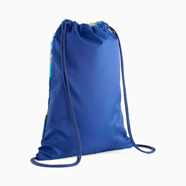 ユニセックス マンチェスターシティ FC FTBLNRGY ジムサック 17L, Blazing Blue-Bright Aqua, extralarge-JPN