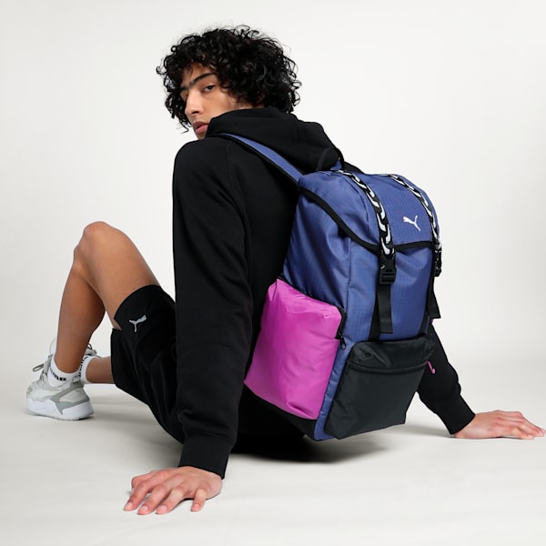 FUTURE ARCHIVE Backpack, Blue Crystal, extralarge-IND