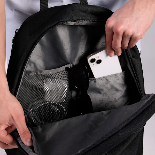 ESSENTIALS 24L Large Backpack, PUMA Black, extralarge-GBR