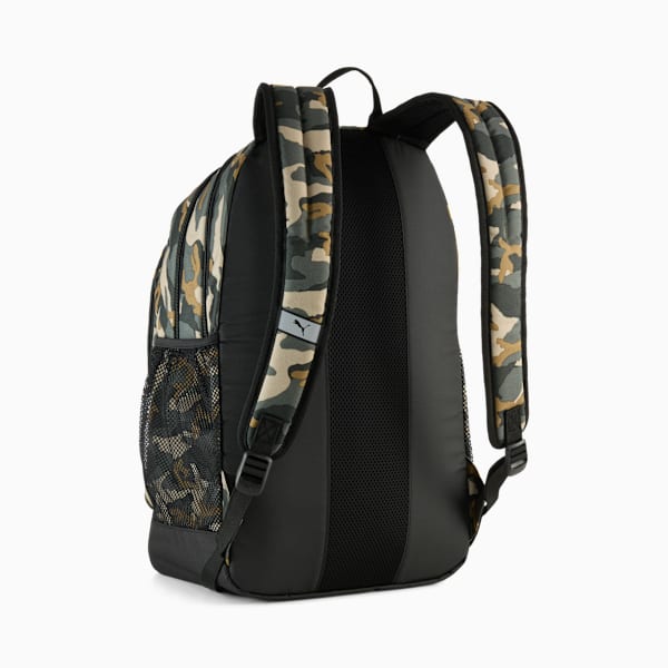 PUMA Academy 29L All-Over Print Backpack, PUMA Black-Camouflage, extralarge-GBR