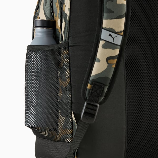 PUMA Academy 29L All-Over Print Backpack, PUMA Black-Camouflage, extralarge-GBR