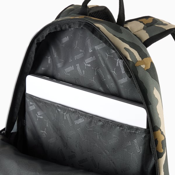 PUMA Academy 29L All-Over Print Backpack, PUMA Black-Camouflage, extralarge-GBR