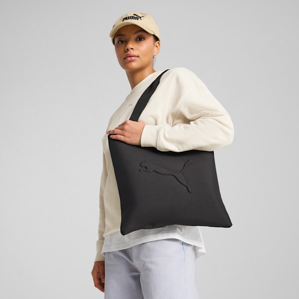 ユニセックス プーマ バズ トート バッグ 10L, PUMA Black, extralarge-JPN