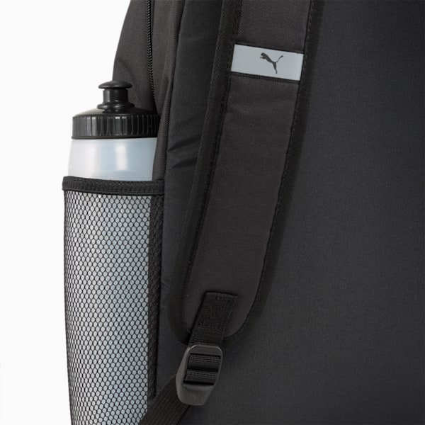 PUMA Phase Backpack, PUMA Black-Gold-No.1 Logo, extralarge
