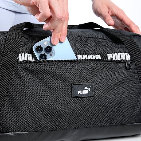 Phase Tape Small Sports Bag, PUMA Black, extralarge-IND