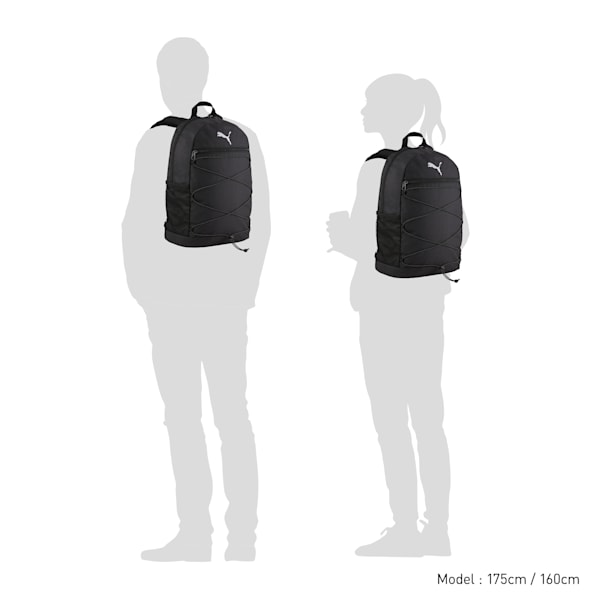 ユニセックス プーマ プラス バックパック II 20L, PUMA Black, extralarge-JPN