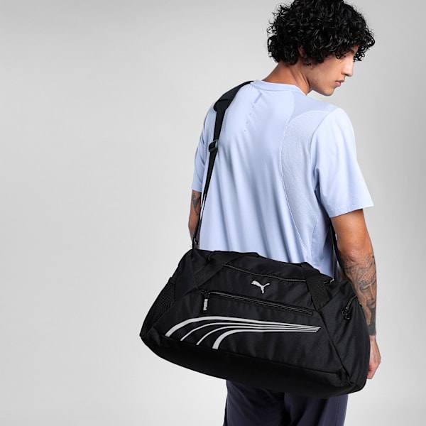 Fundamental Medium Sports Bag, PUMA Black, extralarge-IND