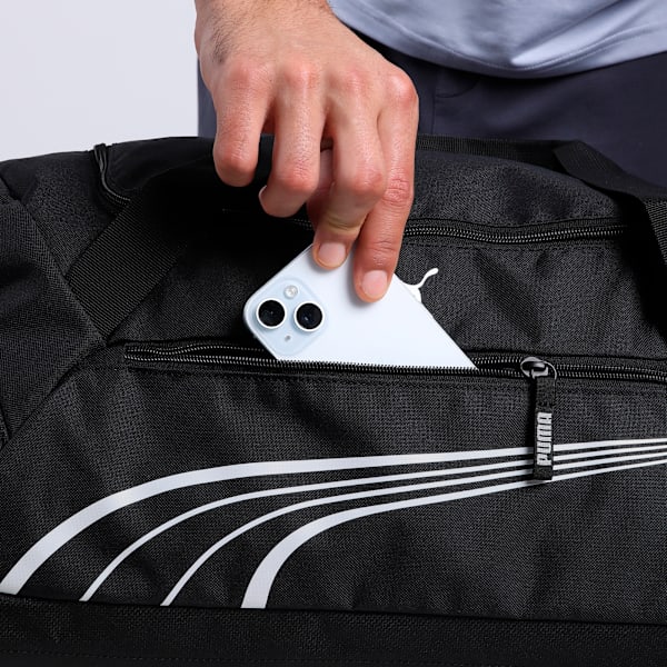 Fundamental Medium Sports Bag, PUMA Black, extralarge-IND