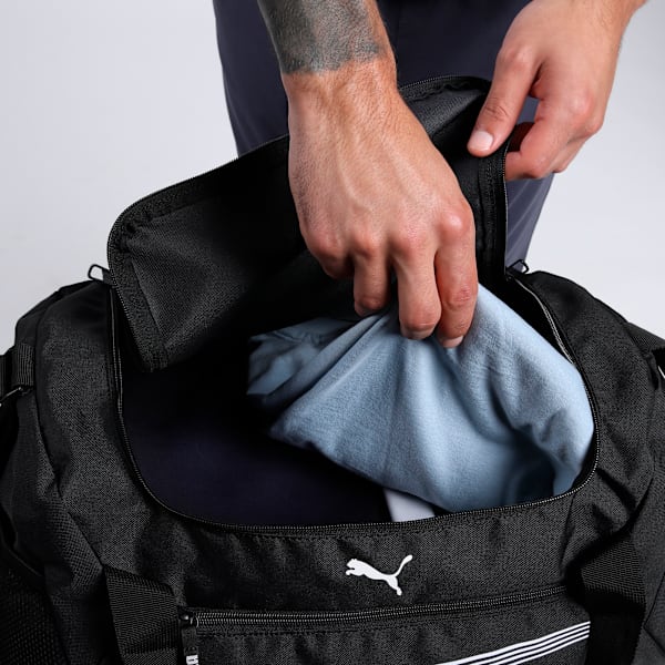 Fundamental Medium Sports Bag, PUMA Black, extralarge-IND