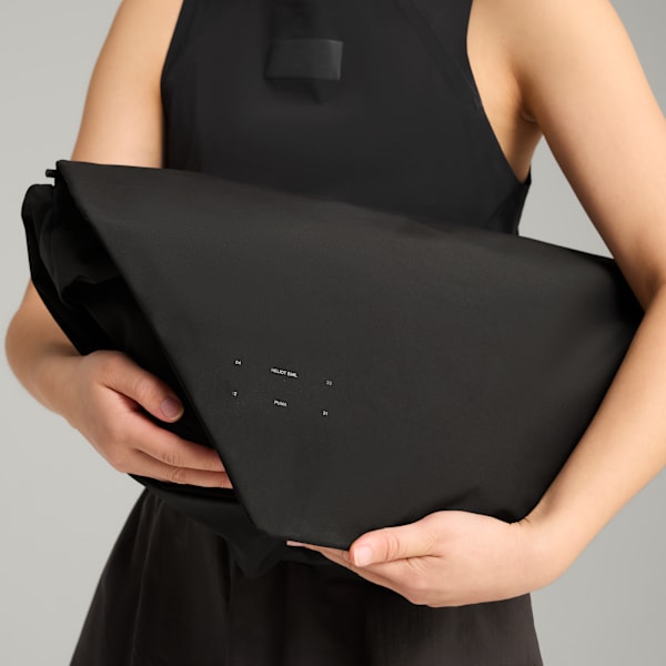 Bolso bandolero de 13L PUMA x HELIOT EMIL, PUMA Black, extralarge