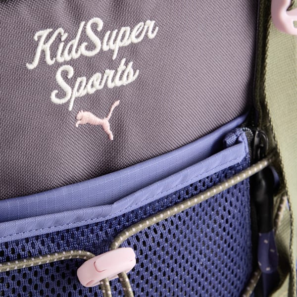 PUMA x KIDSUPER Backpack, Dark Coal-Multicolor, extralarge
