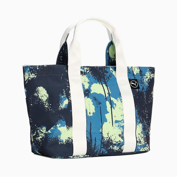 ユニセックス ゴルフ PCL AOP ラウンド トートバッグ 5L, Deep Navy-Cool Cucumber, extralarge-JPN